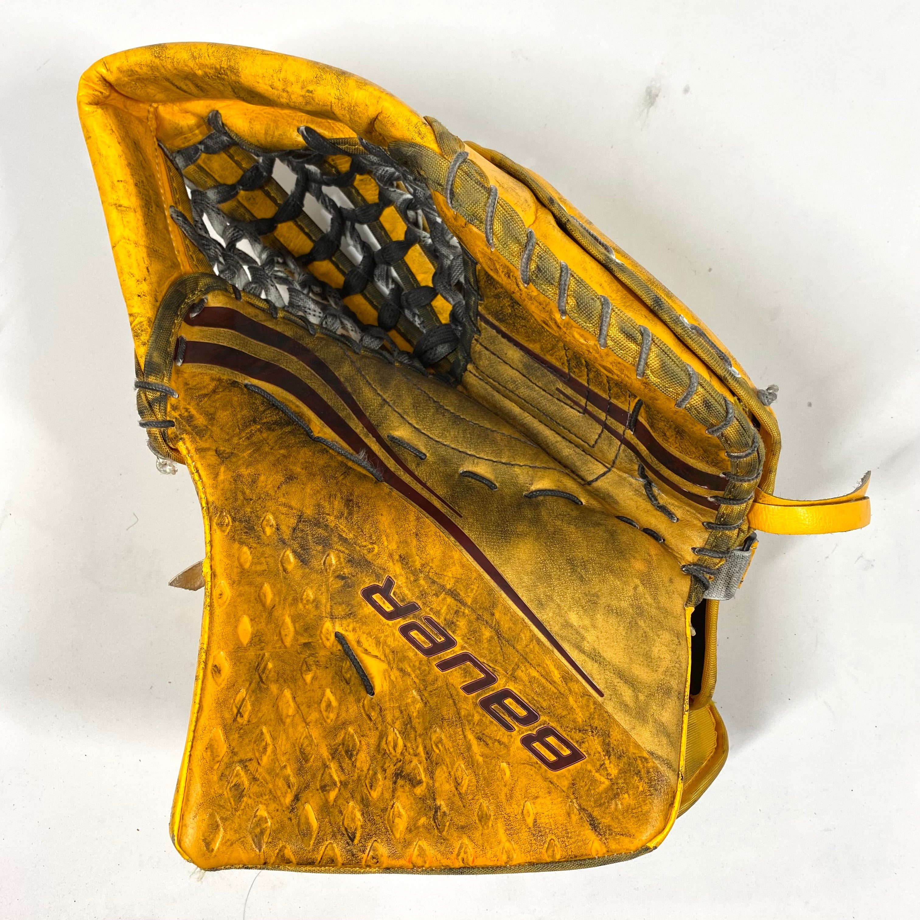 Bauer Vapor 2X Pro - Gant de gardien Pro Stock d'occasion (jaune/rouge)